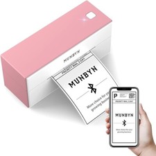 Bluetooth Thermal Shipping Label Printer SMART Packages Desktop Windows OS iOS