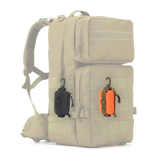 Tactical Molle Keys Tool Pouch Utility Small Mag Coins Pouch Medical Waist Bags - Picture 7 of 25