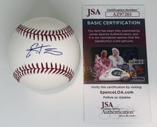EDUARDO TAIT SIGNED RAWLINGS MAJOR LEAGUE BASEBALL PHILADELPHIA PHILLIES JSA COA