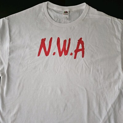 FREE SAME DAY SHIPPING Brand New N.W.A Eazy-E Ice-Cube MC Ren Shirt LARGE
