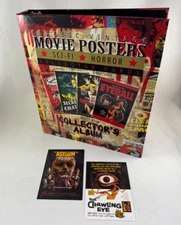 BINDER SALE: ALBUM MOVIE POSTERS SCI-FI & HORROR 2010 Cards Breygent w PROMOS