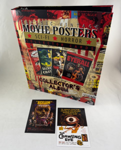BINDER SALE: ALBUM MOVIE POSTERS SCI-FI & HORROR 2010 Cards Breygent w PROMOS