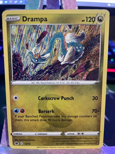 Pokémon TCG Drampa McDonald's Promos 2022 14/15 Regular Common