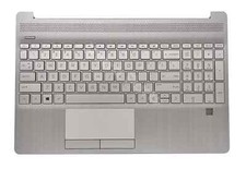 For HP 15T-DW 15-DW 15S-DU Palmrest Non-Backlit US Keyboard Touchpad L52155-001