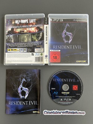 Resident Evil 6 Mit Anleitung Sony Playstation 3 PS3 Spiel