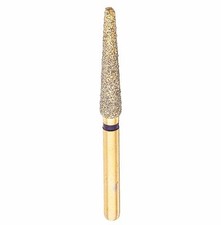 Premium Gold Plated Diamond-Round End Taper-G850N/021M (GC3L)-Medium pk of 5
