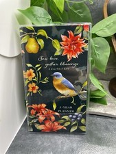 2 Yr Pocket Planner 2025-2026 Calendar Scripture Bible Verse 2 Cor.9:6