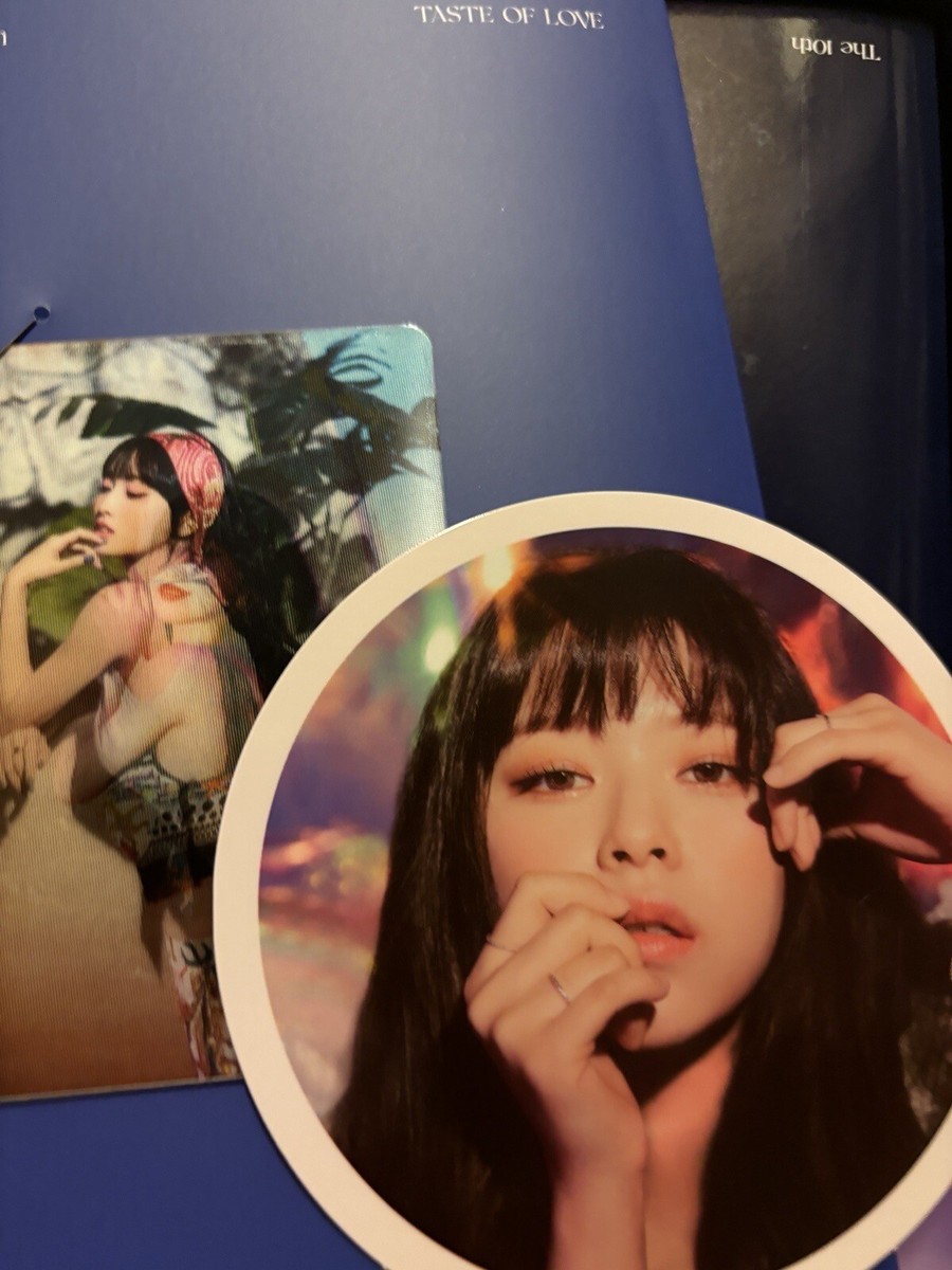 Taste of love 直筆サイン入りアルバム ジヒョ Taste of love 直筆