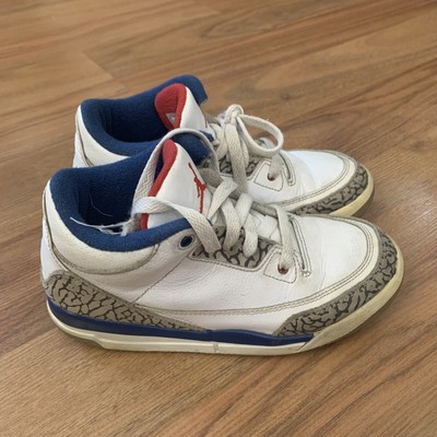 blue jordans junior