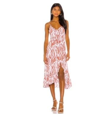 RAILS Frida Zebra Nights Dress. NWT. Size Small. Retail- $225