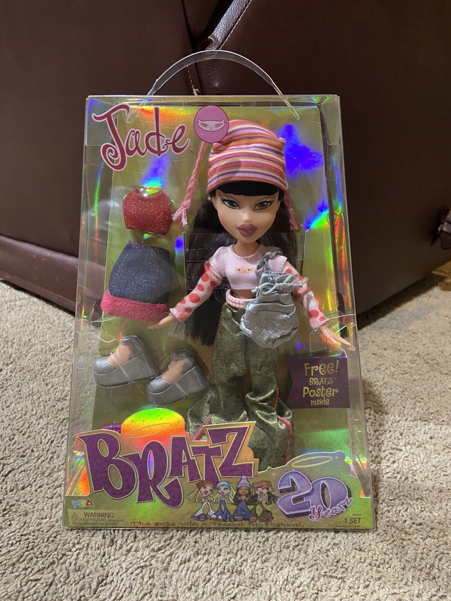 Bratz 20 Yearz Anniversary Jade Doll Asian Long Black Hair New In