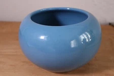 Vintage Blue Himark Pottery  Pattern Bowl Planter Bonsai Succulent