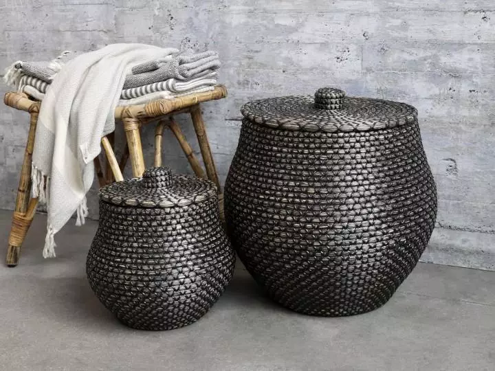 Seagrass laundry basket deals