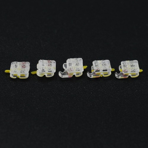 Dental Kieferorthopädische Saphir Brackets Roth MBT 022 345 Haken Monokristalline Brace - Bild 63 von 69