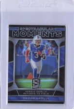 2024 Panini Spectra #SM-DH Damar Hamlin Spectracular Moments #/125