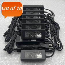 Lot of 10 Dell 90W 19.5V LA90PM130 6C3W2 C9HYX AC Power Adapter Charger 7.4mm