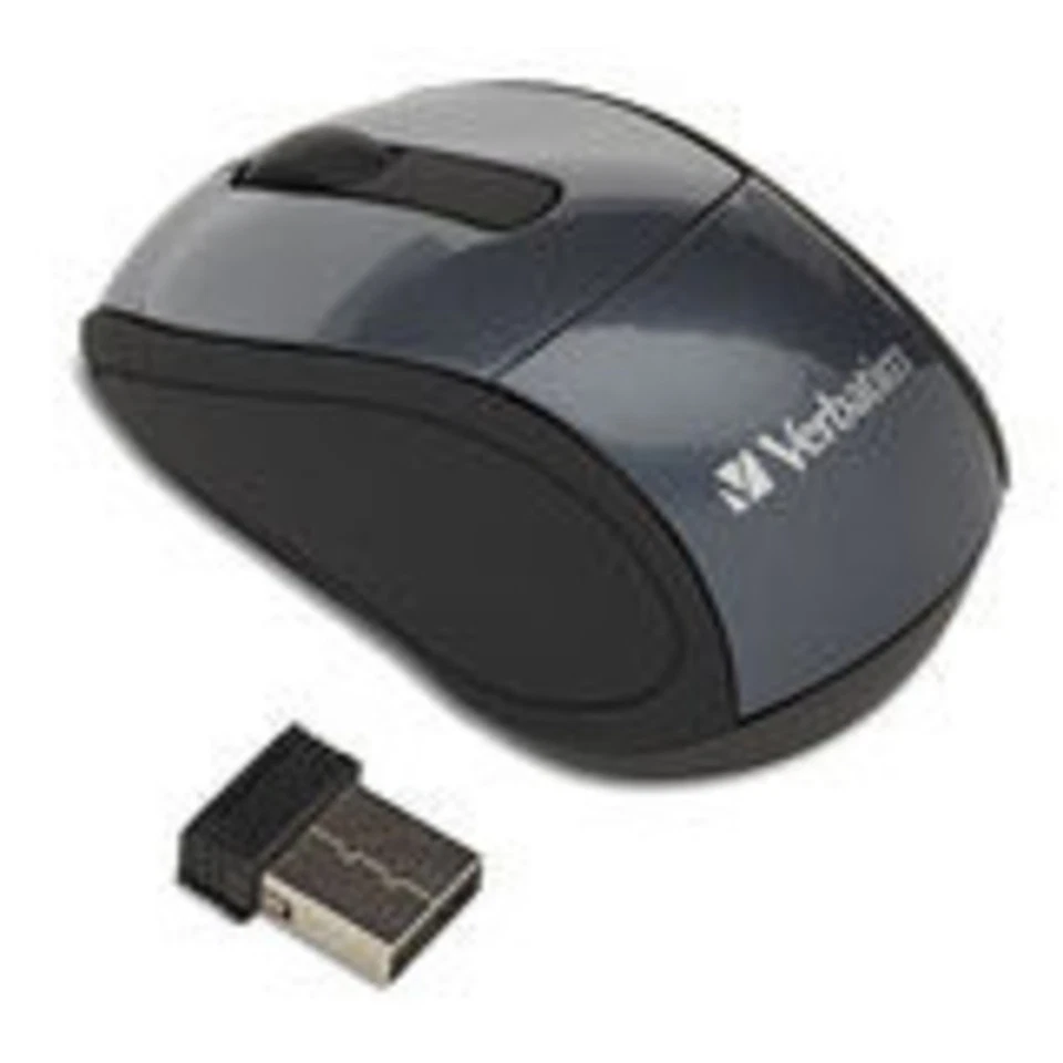 Verbatim Corporation 97470 Wireless Optical Mouse Black Travel Nano Receiver - Image 3 of 4