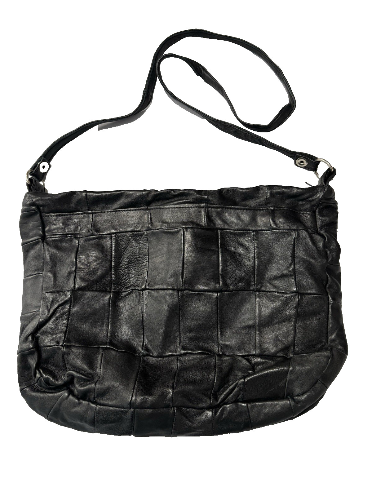 Zerimar Soft Faux Leather Black Shoulder Bag Purse Essential Biker Baddie Sexy