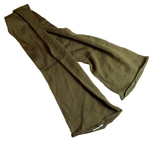 USGI Military 1980's Wool Tube Scarf 50" OG-208 Olive Drab 8440-00-823-7520 MINT