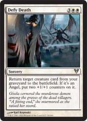 Defy Death 16/244 Uncommon Avacyn Restored Magic: The Gathering