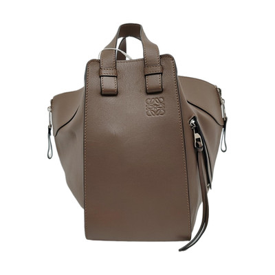 LOEWE Hammock Crossbody bags Leather Grey Free Shipping | Duties Paid