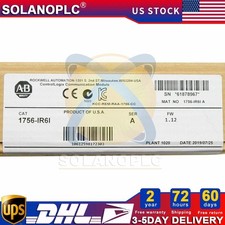 New Factory Sealed AB 1756-IR6I / A ControlLogix 6 Pt Isolated RTD In Module
