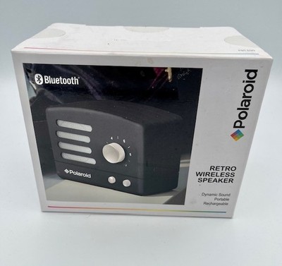 Polaroid Retro Wireless Speaker Bluetooth NIB