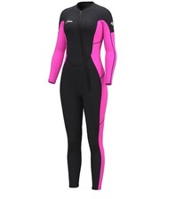 Ladies Hevto Wetsuit Black Pink size 10 - 3/2 mm Neoprene - NWT