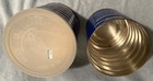 2 Vintage Maxwell House Master Blend Coffee Tin Cans - one with plastic lid — photo 4