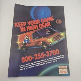 Nintendo Power Magazine Volume 36 + Simpsons Krustys Fun House Poster SNES NES