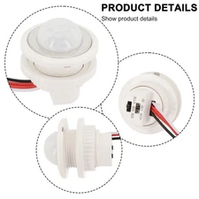 Mini Adjustable PIR Infrared Motion Detector Switch for Various Applications