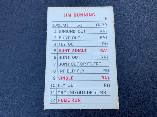 1969 MLB MILTON BRADLEY A-k LISTED ALPHABETIC ORDER PICK CARDS YOU WANT - Bild 133 von 435