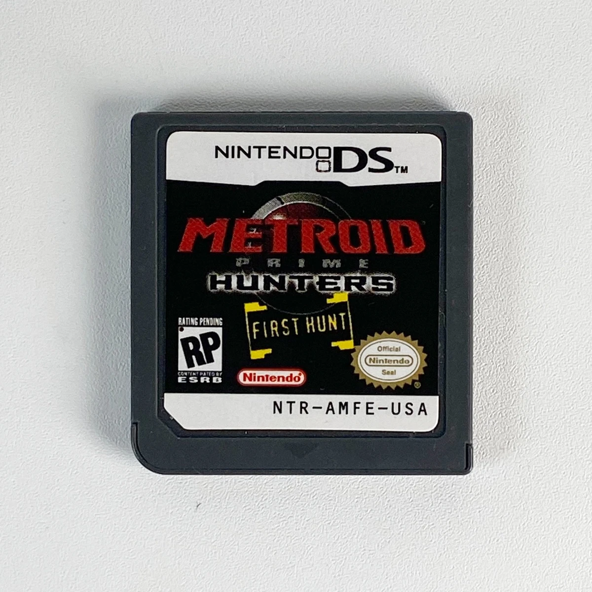 DS Metroid Prime Hunters - Boîtier Abîmé - Jeu Bon état - Édition Monaco 2008