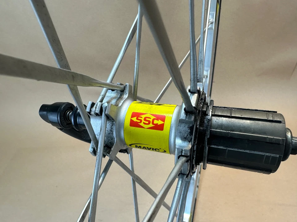 Juego de ruedas freno de llanta Mavik Ksyrium SL 700c QR HG Foto 4 de 4