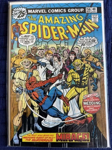 The Amazing Spider-Man #156 1976 Marvel Comics 1st App Mirage VF NM- High Grade