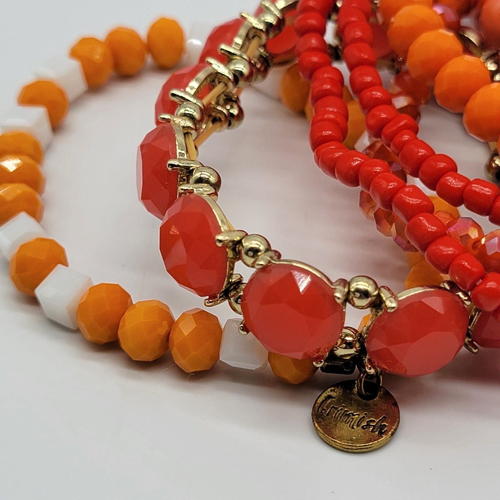 15pc Mix Stretch and Bangle Stackable Bracelet Re… - image 7