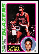 1978-79 Topps #50 Maurice Lucas - POOR