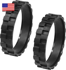 2 Pieces Replacement Tires for I-Robot Room-Ba S9, J7, 500,600,700,800,900, E an