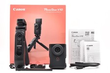 Almost Unused w/Box Canon PowerShot V10 Vlog Camera Tripod Grip From JAPAN