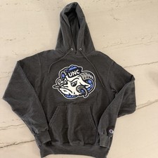 Champion UNC Tar Heels Carolina Gray Hoodie Small