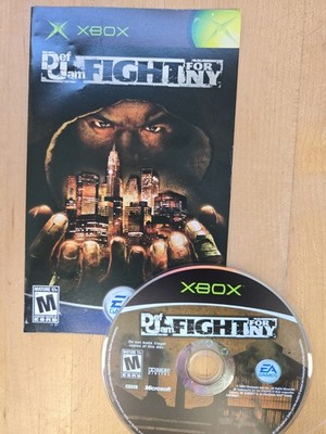 Def Jam Fight for NY Microsoft Xbox NO BOX***
