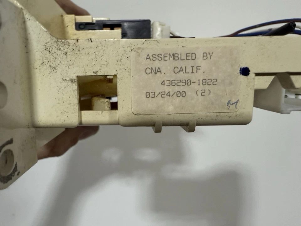 00-04 HONDA PASSPORT ISUZU RODEO CLIMATIZACIÓN TEMPERATURA AIRE ACONDICIONADO CONTROL 436290-1822 Foto 4 de 4