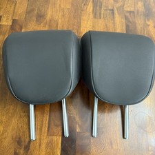2017-2022 Chevrolet Trax Rear Black Leather Headrests Set Of 2 Teal Stitching 2017-2022 Chevrolet Trax Rear Black Leather Headrests Set Of 2 Teal Stitching
