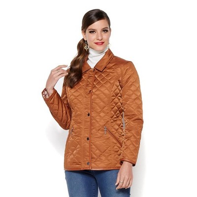 IMAN Platinum Couture Quilted Convertible Jacket & Vest 624545-J