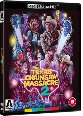 THE TEXAS CHAINSAW MASSACRE 2 (1986) 4K UHD Blu-Ray Standard Edition BRAND NEW