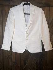 Lauren Ralph Lauren 100 Linen Blazer Preppy Classic Formal Boys Sz 12R