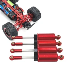 RC Car Shock Absorber Upgrades Kits Metal Upgrade for 16101 16102 1/16 Scale red