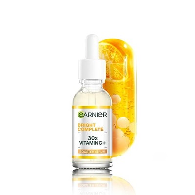 Garnier Bright Complete VITAMIN C Booster Face Serum, 15 ml