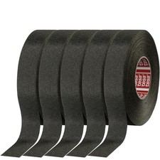 5 Tesa 51036 PET Cloth High Heat Electrical Tape for Wire Harness, Cables for...