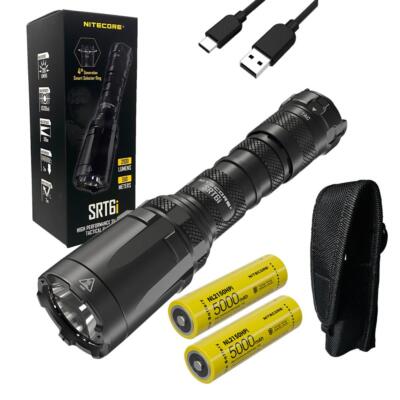 Nitecore SRT6i Rechargeable Flashlight 2100 Lumens w/ EXTRA NL2150HPi Battery